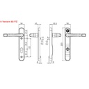 PZ92 Pas 24 ProSecure 220mm Backplate L/L
