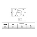 Federal Padlock Shackleless Hasp & Padlock 4060 Series