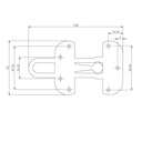 ProLinea Door Guard 108 x 63mm