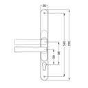 PZ59-96mm Repair Handle