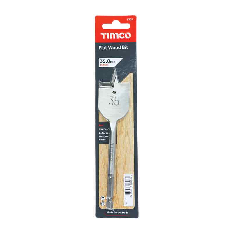 Flat Wood Bit 35 x 152mm