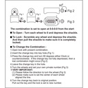 Federal Padlock SR60P Hardened steel Combination 62mm