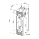 Fail Secure Electric Latch Strike