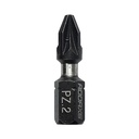 Pozi 2 Toughened Impact 25mm Long - Insert Bit PZ2