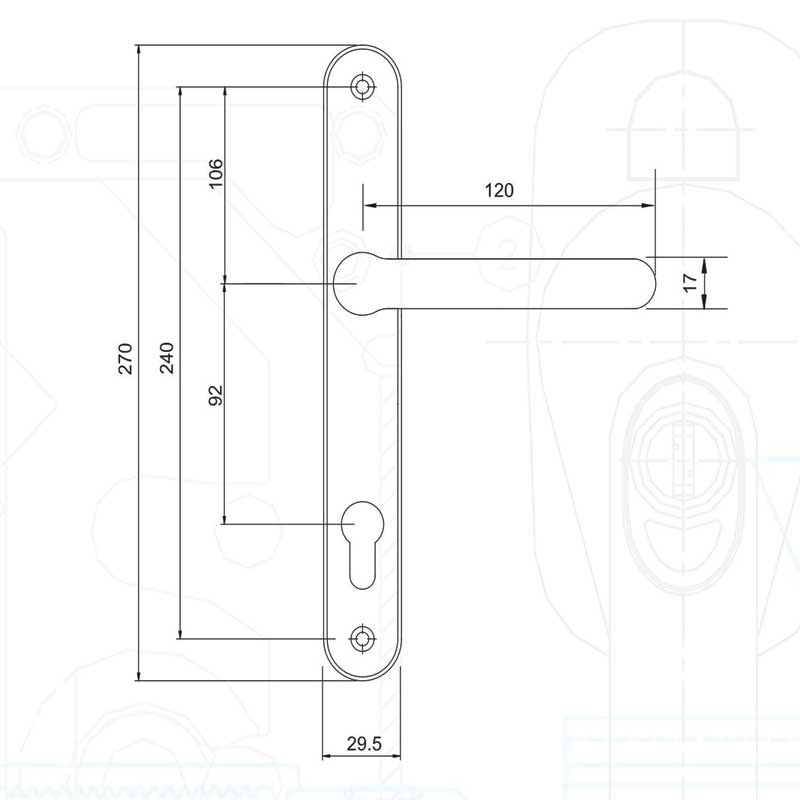 PZ92 Blenheim 240mm cc 270bp Inline