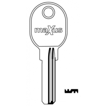 MAXUS MX64/80 ANVIL PADLOCK 84MM
