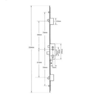 MPL Avocet BS35 2H 2R PZ92/62 LDB FP16 (1230)