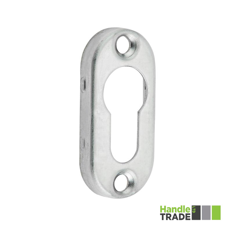 Oval Euro Escutcheon 30.5 x 63.5mm 316