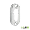 Oval Euro Escutcheon 30.5 x 63.5mm 316