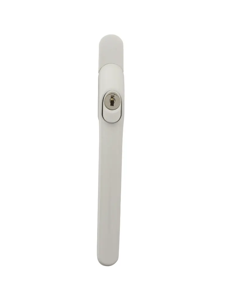 Straight On - Inline Window Handle - White - Locking - (MPC-IL-12-WH).webp