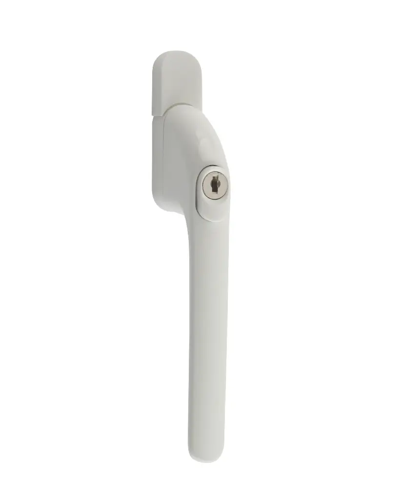 Angled Right - Inline Window Handle - White - Locking - (MPC-IL-12-WH).webp