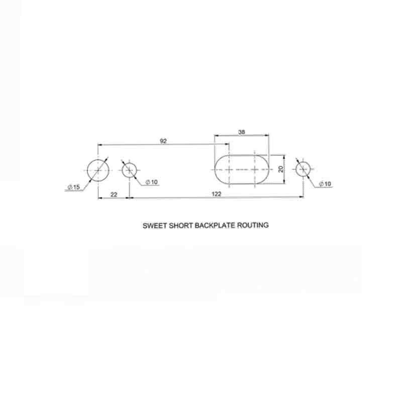 PZ92 Sweet Handle 122mm Short