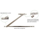 Vari - Latch Door Restrictor 370mm 50s