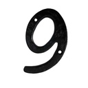 Numeral 6 or 9 - 100mm Antique Black