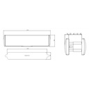 SupaStyle Letter Plate 304 24 - 56mm