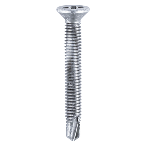 Metric Thread C/Sunk Head Self-Drilling M4 x 25mm