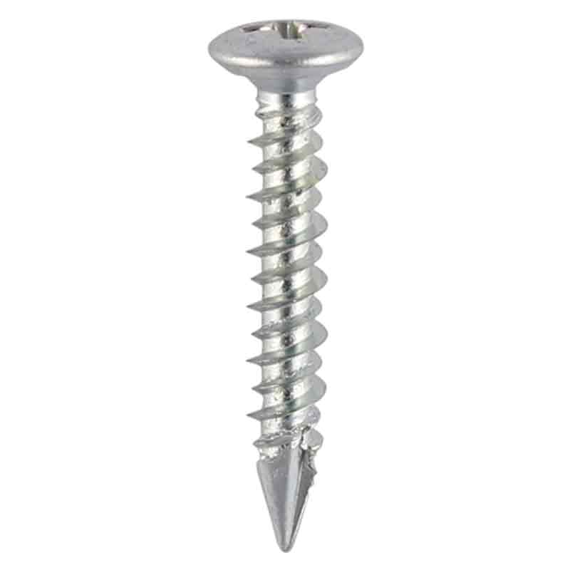 Friction Stay Screws to PVC-u 4.3 x 20 Screw Zinc