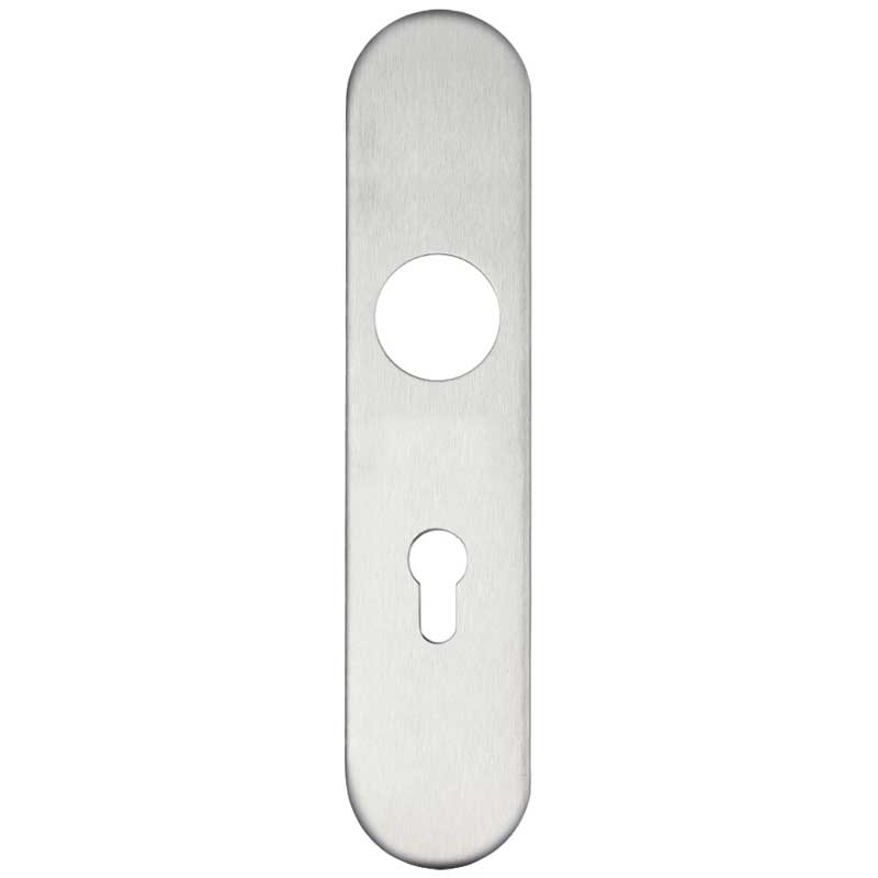 ZCSIP Long Radius Cover Plate 72mm Euro 50 x 230mm SS