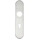 ZCSIP Long Radius Cover Plate 72mm Euro 50 x 230mm SS