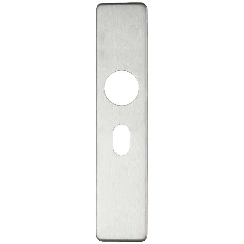 ZCSIP Long Cover Plate - Oval Lock 50 x 230mm SS