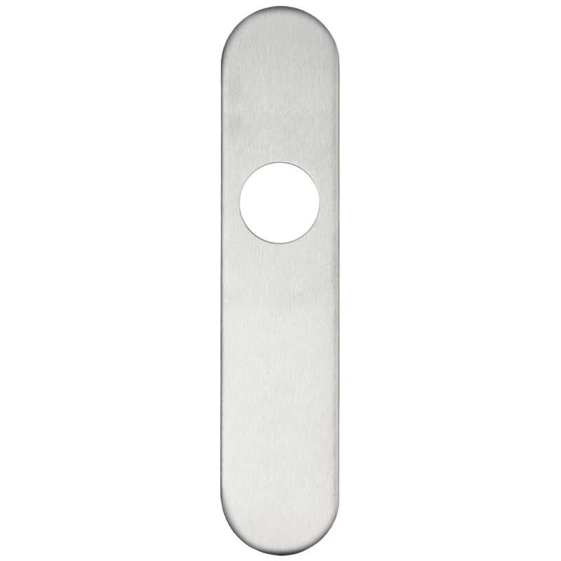 ZCSIP RADIUS Long Cover Plate - Latch 50 x 230mm SS