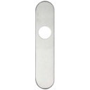ZCSIP RADIUS Long Cover Plate - Latch 50 x 230mm SS