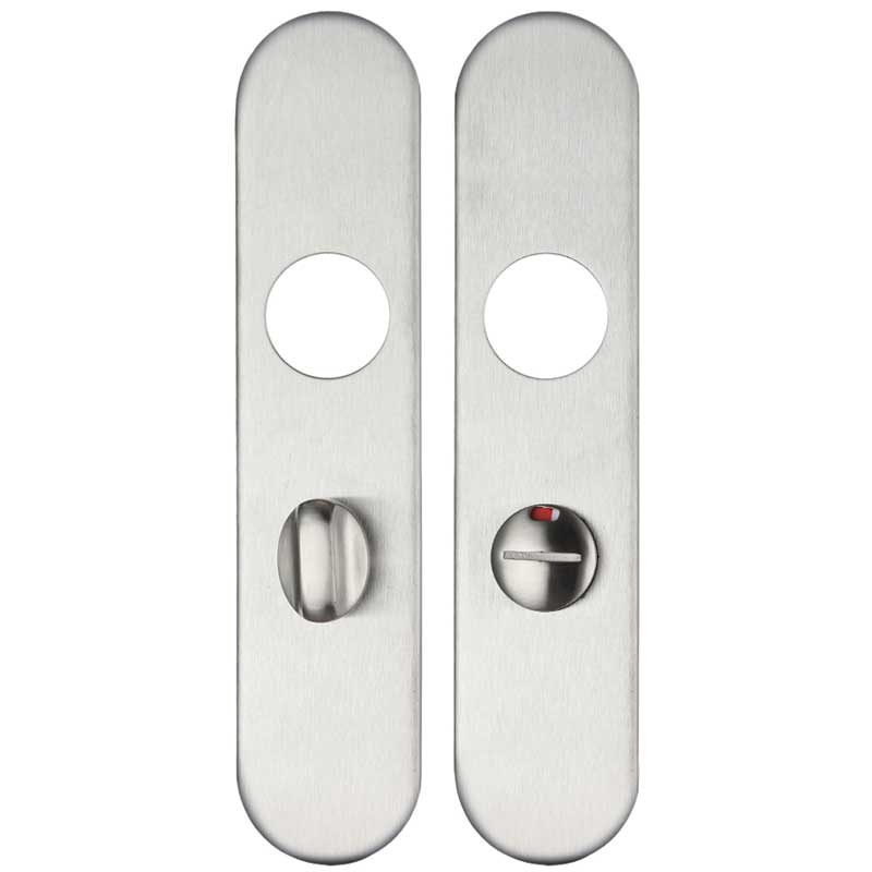ZCSIP Long Radius Cover Plate - Bathroom 50 x 230mm SS