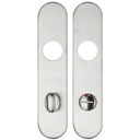 ZCSIP Long Radius Cover Plate - 78mm Bathroom 50 x 230mm SS