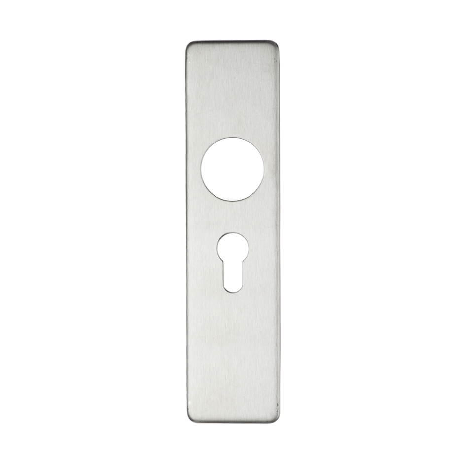 ZCSIPSP Short Cover Plate - Euro Lock 45 x 180mm SS
