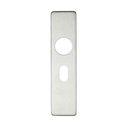 ZCSIPSP Short Cover Plate - Oval Lock 45 x 180mm SS