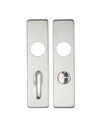 ZCSIPSP Short Cover Plate Bathroom - 78mm c/c 45 x 180mm SS
