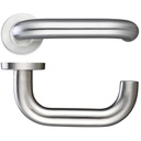 RTD 22mm Lever Door Handle - Push on Rose 201SS