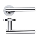 Lucca Lever Door Handle - Srew on Rose HT503
