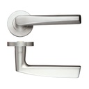 HT170 Stainless Steel Lever Door Handle - Push on Rose 304SS