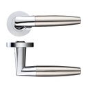 Atlanta Lever Door Handle Screw on Rose CPSN HT506