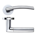 Olympus Lever Door Handle - Screw on Rose HT510