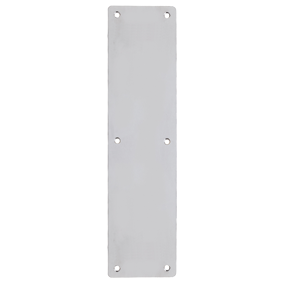Finger Plate - Blank (Radius) 75mm x 475mm 201SS