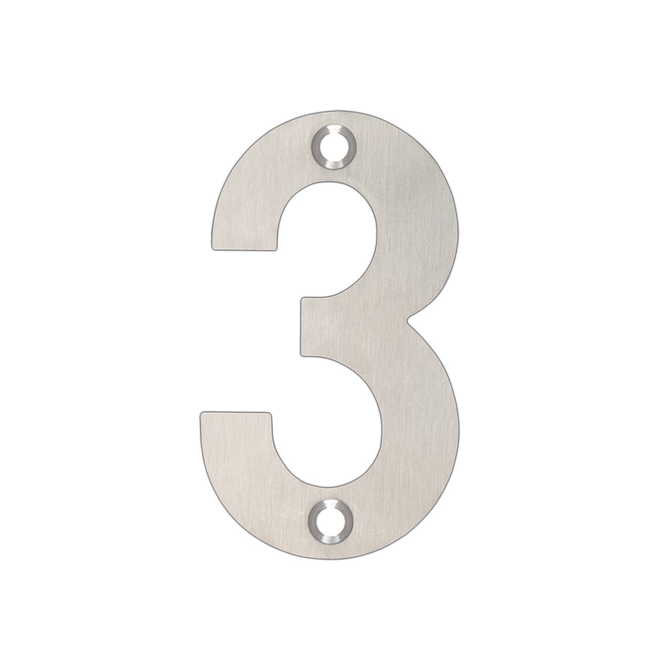 Numerals - No 3 - 75mm