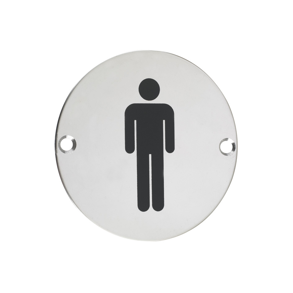 Male - Door Signage