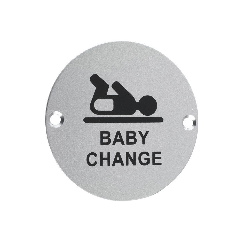 Baby Change - Door Signage
