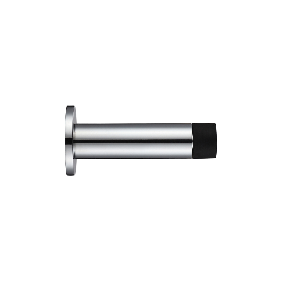 Wall Mounted Solid Door Stop 70mm With Rose