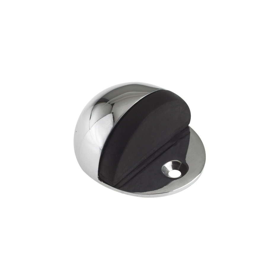 Door Stop Oval Floor Mounted 40 x 48mm Dia.