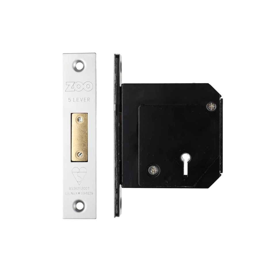 Chubb 3G114 Retro Fit 5 Lever Deadlock - 80mm