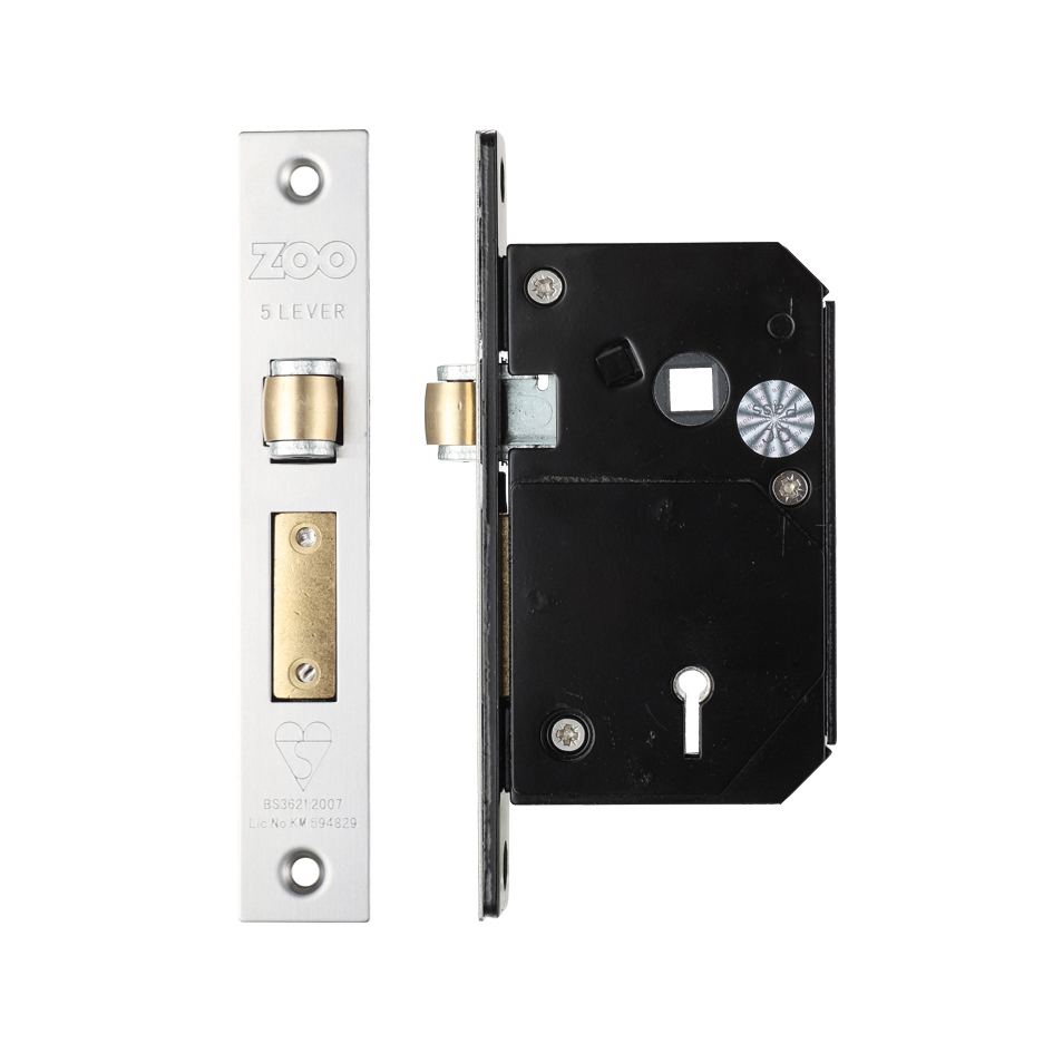 Chubb 3K74 Retro 5 Lever Roller Sashlock - 67mm