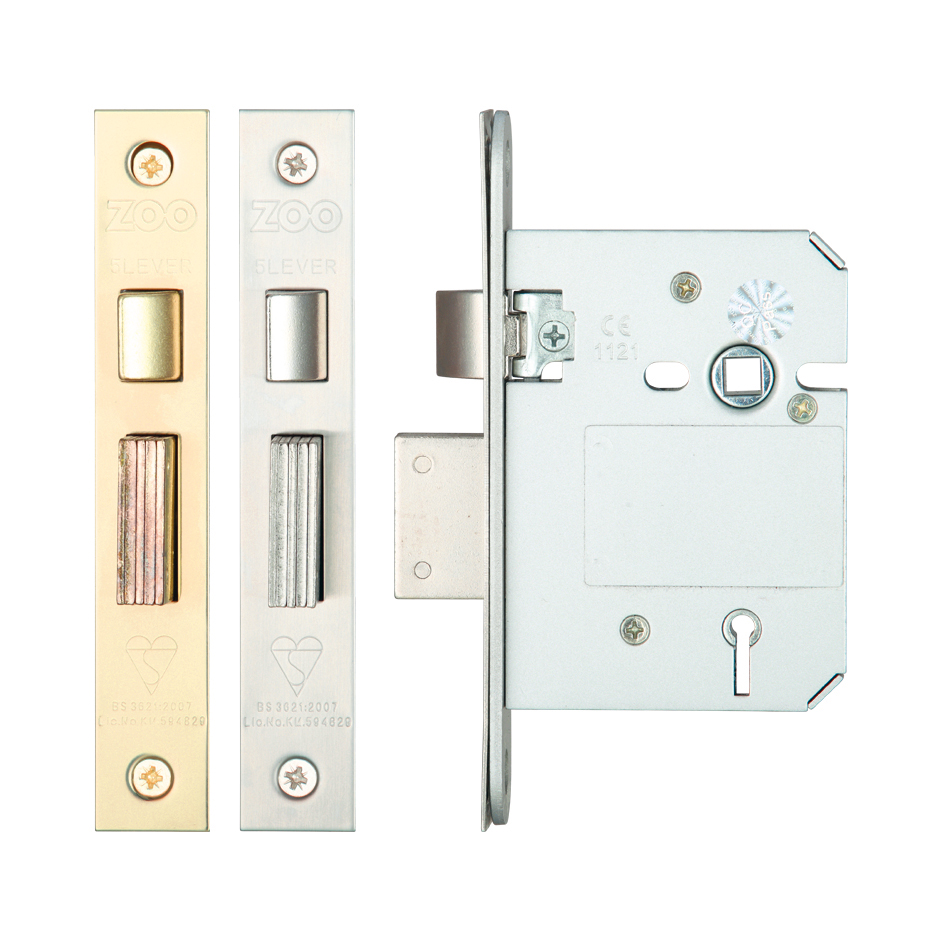 British Standard 5 Lever Sashlock - 76mm