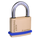 Federal Padlock SF50R Molybdenum Shackle 50mm