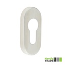Oval Euro Escutcheon 30.5 x 63.5mm 316