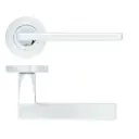 HT207 Designer Door Handle on round rose
