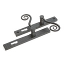 PZ92 Monkey Tail Sprung Lever Door Handle RH 44mm DT