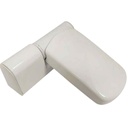Elite uPVC Door Repair Flag Hinge 19mm